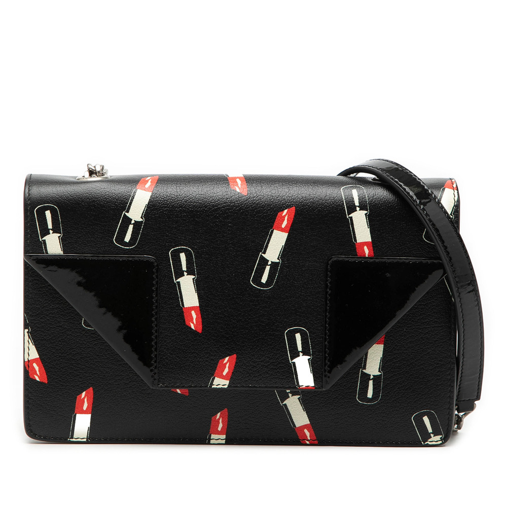 Pre-Loved Saint Laurent Calfskin Lipstick Print Betty Crossbody - Picture 1 of 7